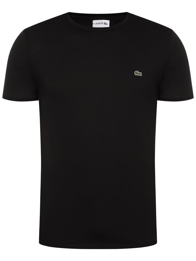 Lacoste Lacoste T-Shirt TH6709 Μαύρο Regular Fit