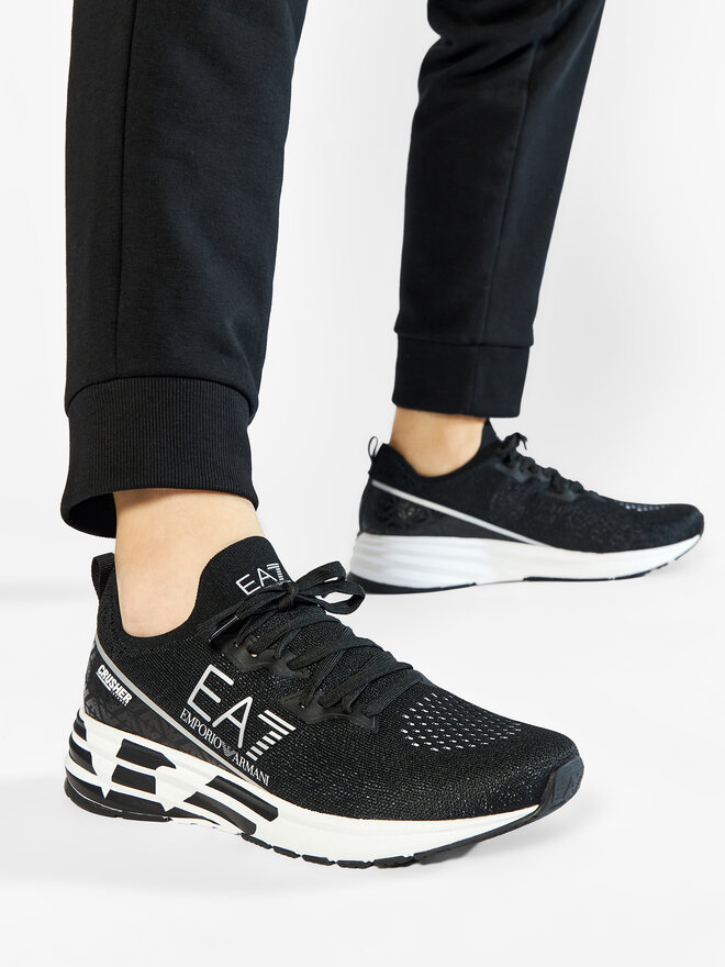 EA7 Emporio Armani Снікерcи EA7 Emporio Armani X8X095 XK240 A120 Чорний