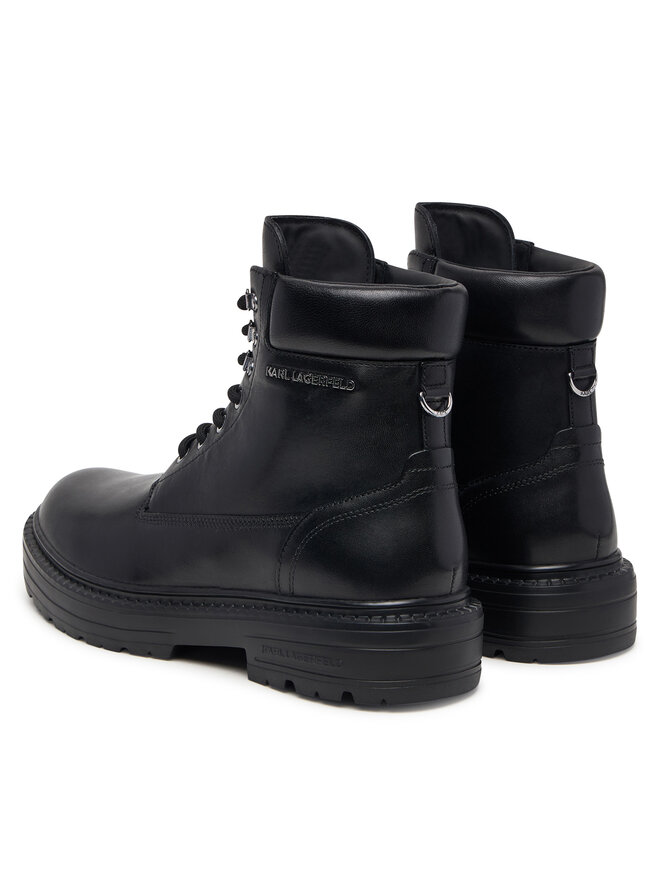 KARL LAGERFELD Schnürschuhe KARL LAGERFELD Miles KL10250 Schwarz