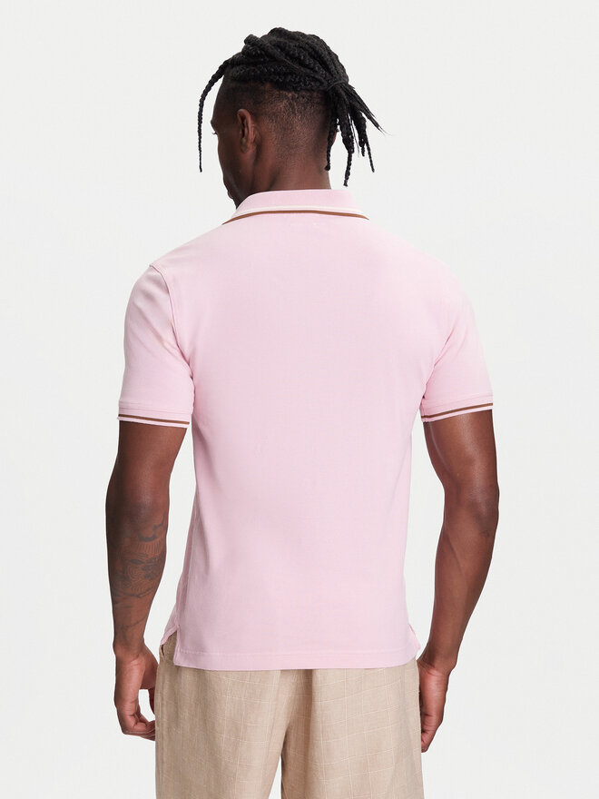 United Colors Of Benetton United Colors Of Benetton Pólóing 3F9HU302E Rózsaszín Regular Fit