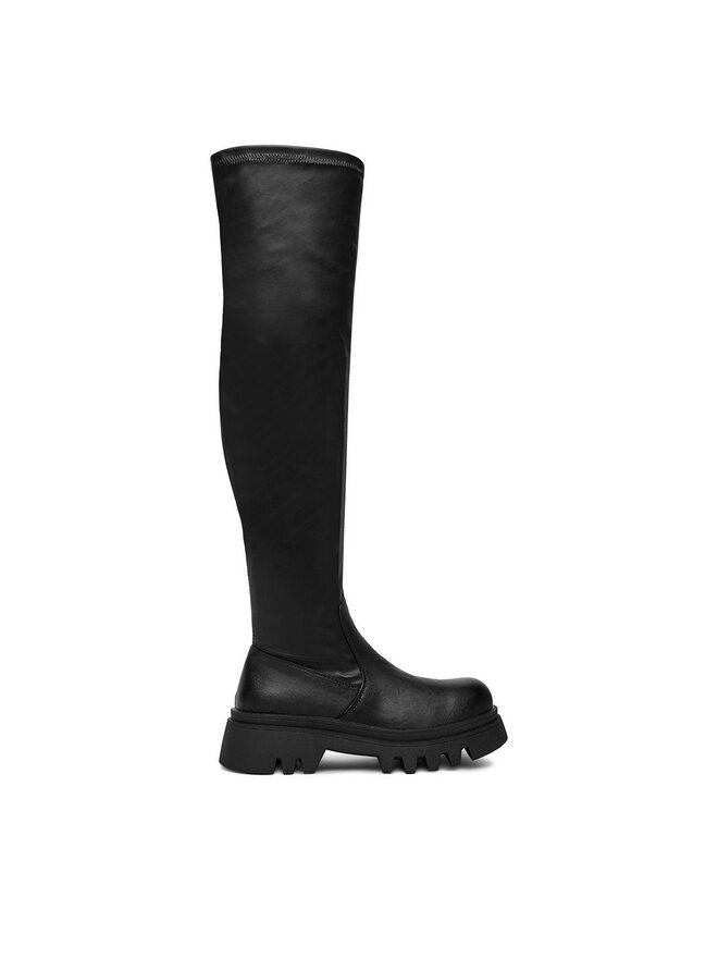 DeeZee Μπότες πάνω από το γόνατο DeeZee 13226-7 Μαύρο
