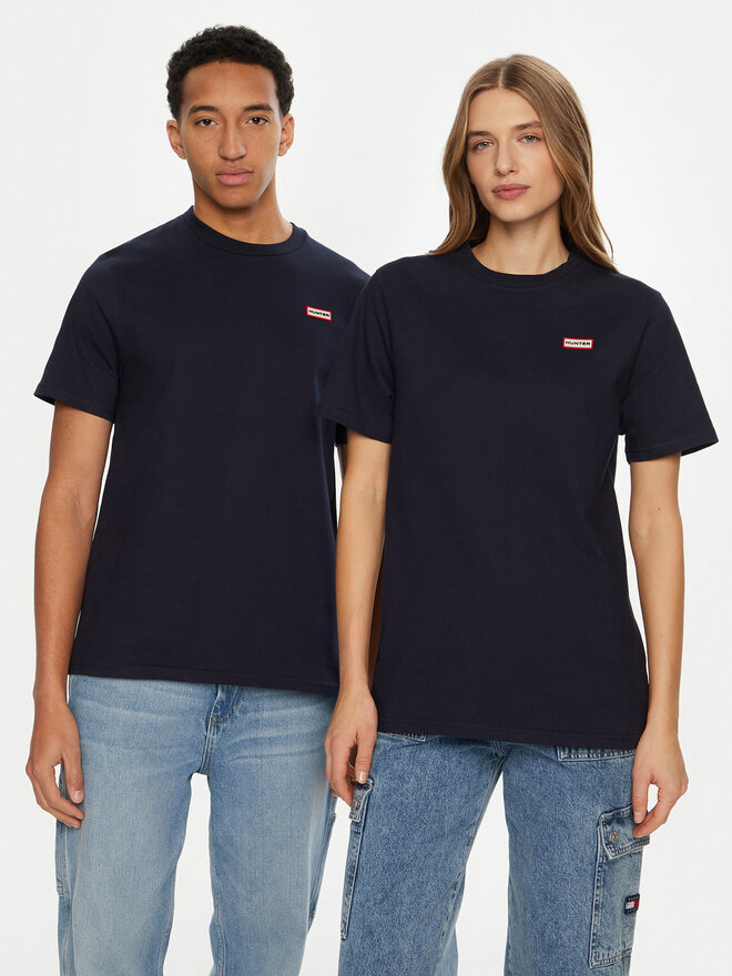 Hunter Hunter T-shirt HARU0006242 Tamnoplava Regular Fit