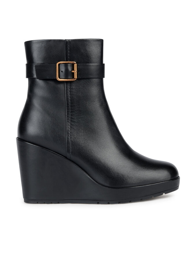 Geox Botine Geox D Manilva D36VTC 00043 C9999 Negru