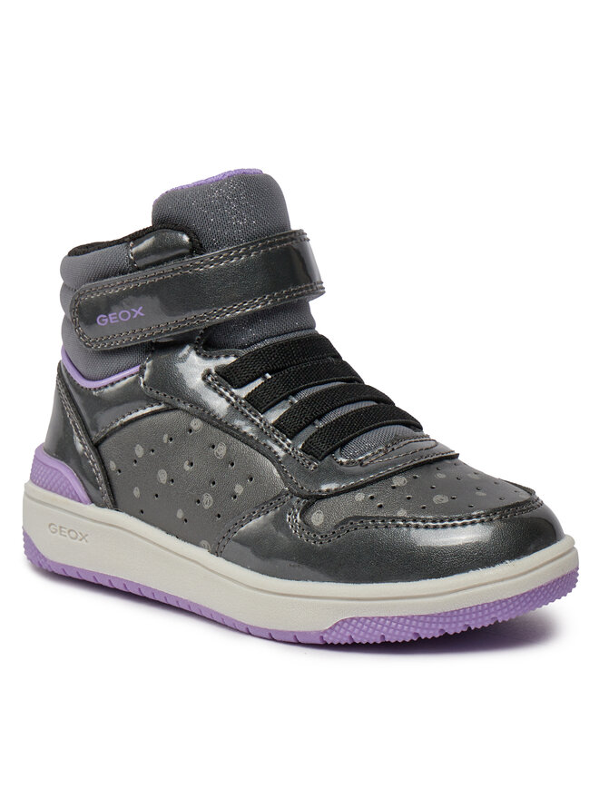 Geox Tenisice Geox J Washiba Girl J36HXA 0PVAS C1009 S Srebrna