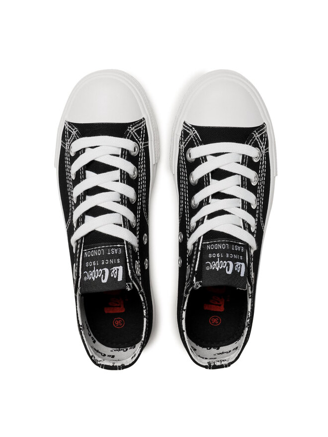 Lee Cooper Sneakers aus Stoff Lee Cooper LCW-21-31-0097L Schwarz