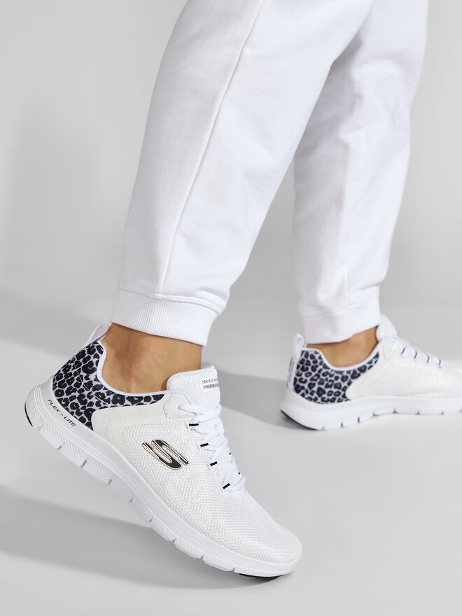 Skechers Sneakersy Skechers Wild Ballad 149582/WHLD Biały