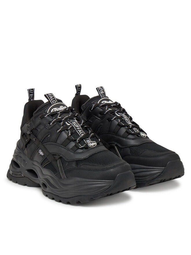 Buffalo Sneakersy Buffalo Triplet Hollow BS 1410079 Czarny