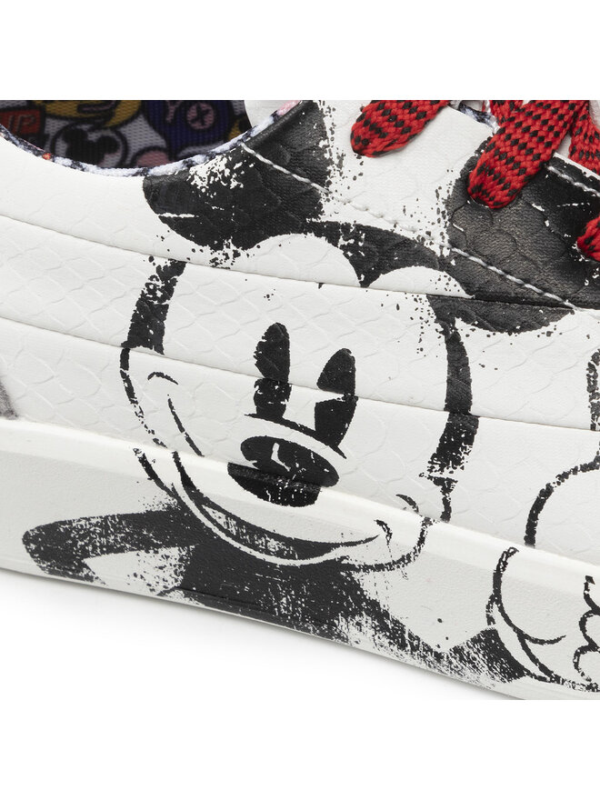 Desigual Снікерcи Desigual Mickey 22SSKP12 Білий
