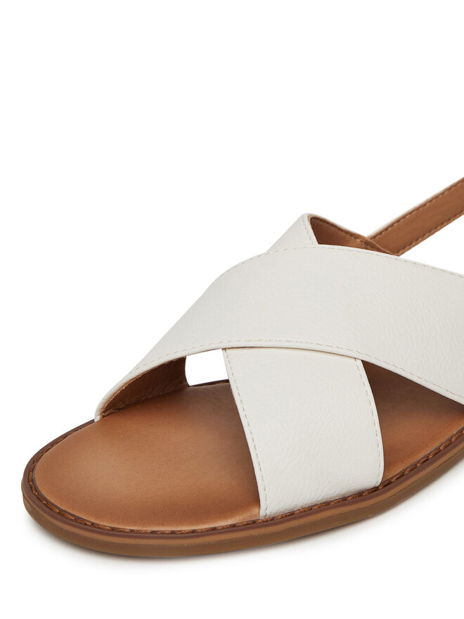 JENNY Sandały JENNY WS5551-10 Biały