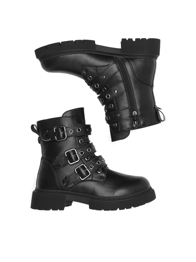 DeeZee Schnürschuhe DeeZee CS5819-52 Schwarz