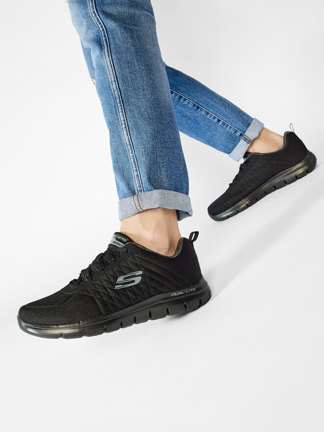Skechers Снікерcи Skechers The Happs 52185/BBK Чорний