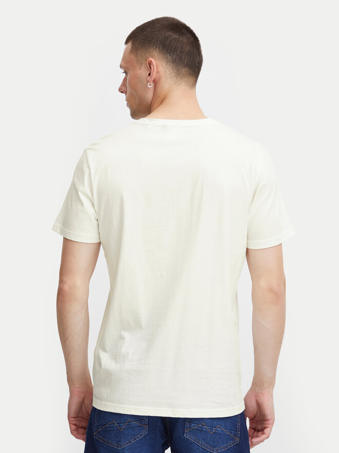 Blend Blend Camiseta 20716807 Blanco Regular Fit