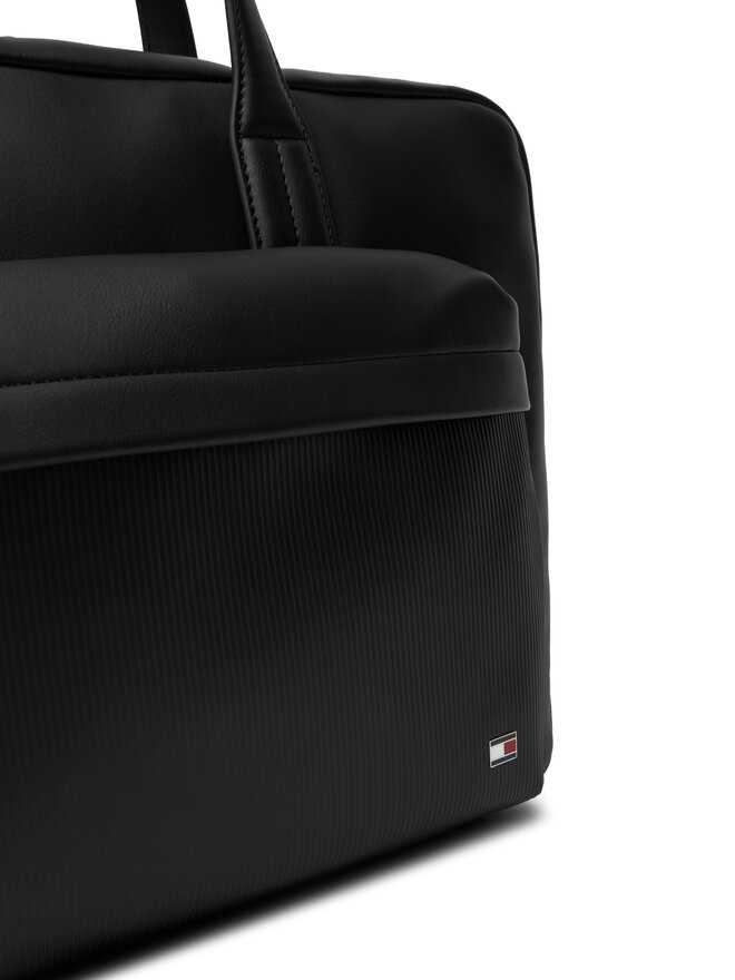 Tommy Hilfiger Geantă pentru laptop Tommy Hilfiger Th Flag Computer Bag AM0AM13989 Negru