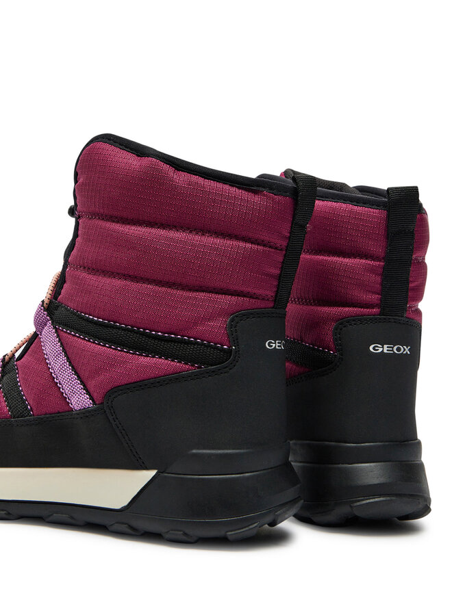Geox Schnürschuhe Geox Trekkyup J46M7F 0FU50 CP89B S Rosa