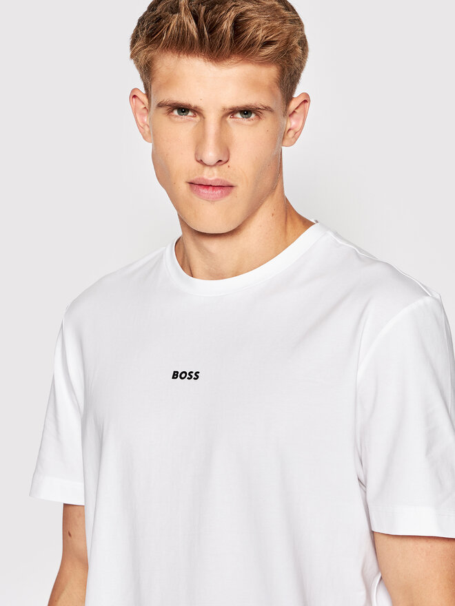 BOSS BOSS Camiseta TChup 50473278 Blanco Relaxed Fit