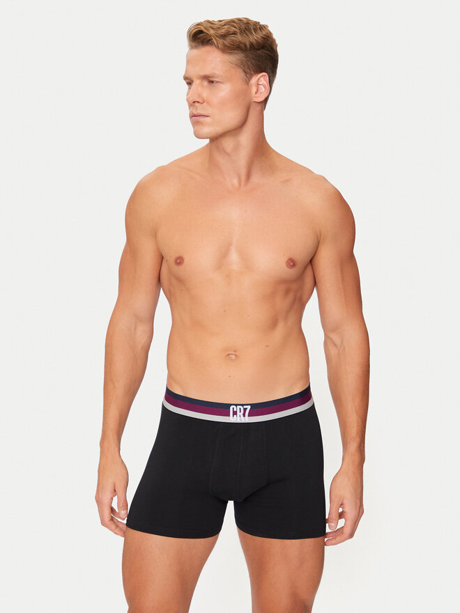 Cristiano Ronaldo CR7 Cristiano Ronaldo CR7 4 darab boxer 8104-4900 Fekete