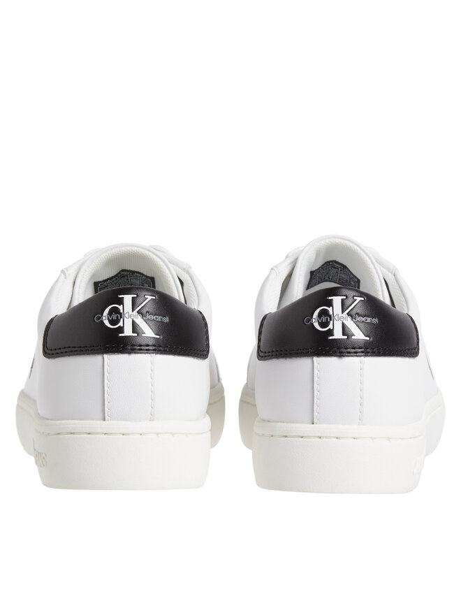 Calvin Klein Jeans Sneakersy Calvin Klein Jeans Classic Cupsole Laceup Lth Wn YW0YW01269 Biały