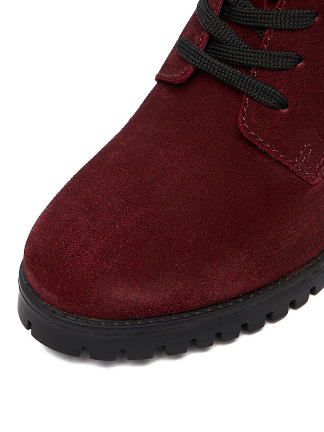 Lasocki Schnürschuhe Lasocki CEO-WI23-LUM-02 Dunkelrot
