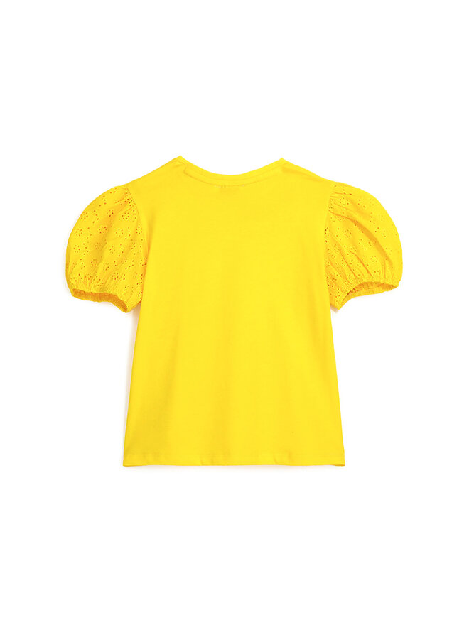 Original Marines Original Marines Camiseta DFP3191CF Amarillo Regular Fit