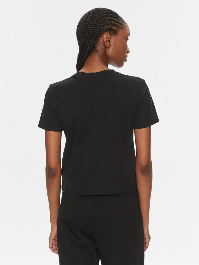 Calvin Klein Jeans Calvin Klein Jeans T-Shirt Monologo Baby Tee J20J223113 Μαύρο Slim Fit