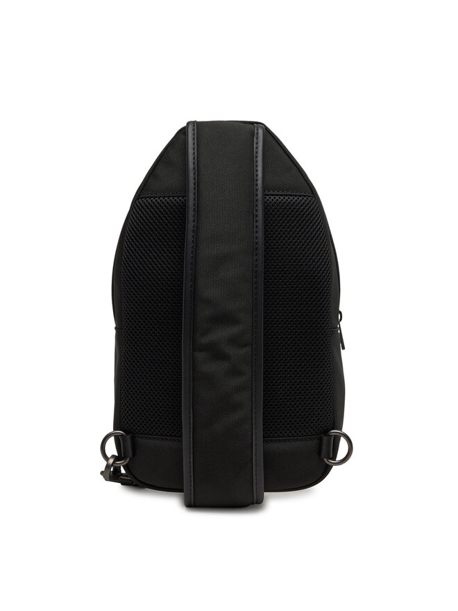 Tommy Hilfiger Rucksack Tommy Hilfiger Th Nylon Travel Sling Bag AM0AM13572 Schwarz