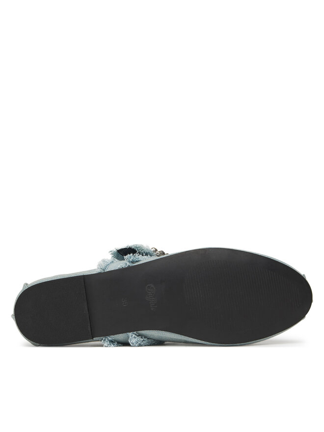 Buffalo Baleriny Buffalo Daphne Glam 1620028 Niebieski