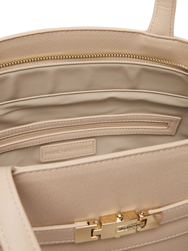 Valentino Дамска чанта Valentino Fae Re VBS9AD01 Екрю