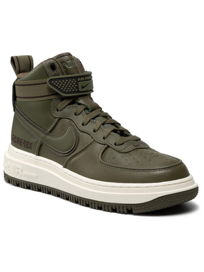 Sneakers Nike Air Force 1 Gtx Boot GORE TEX CT2815 201 Vert chaussures
