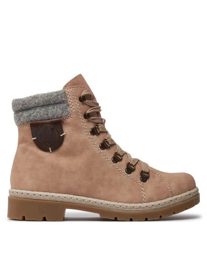 Rieker Schnürstiefeletten Rieker Y9430-32 Rosa