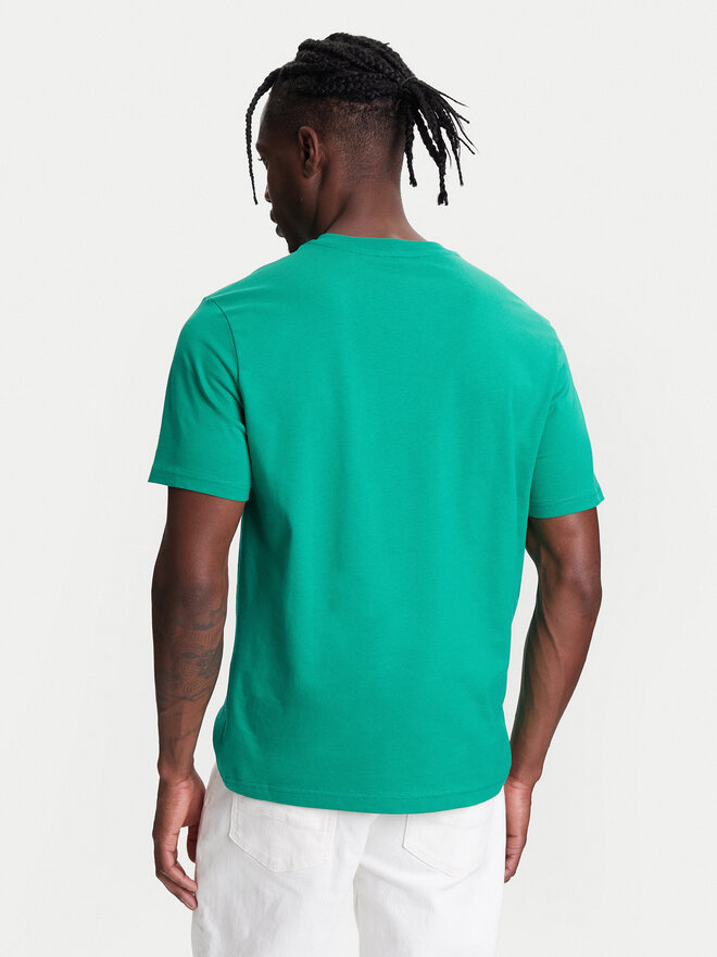 United Colors Of Benetton United Colors Of Benetton Marškinėliai 3MI5J1AF7 Žalia Regular Fit
