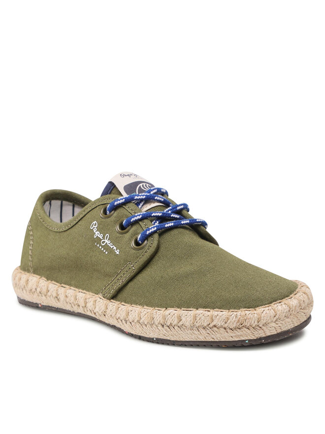 Pepe Jeans Еспадрильї Pepe Jeans Tourist Camping PBS10094 Зелений