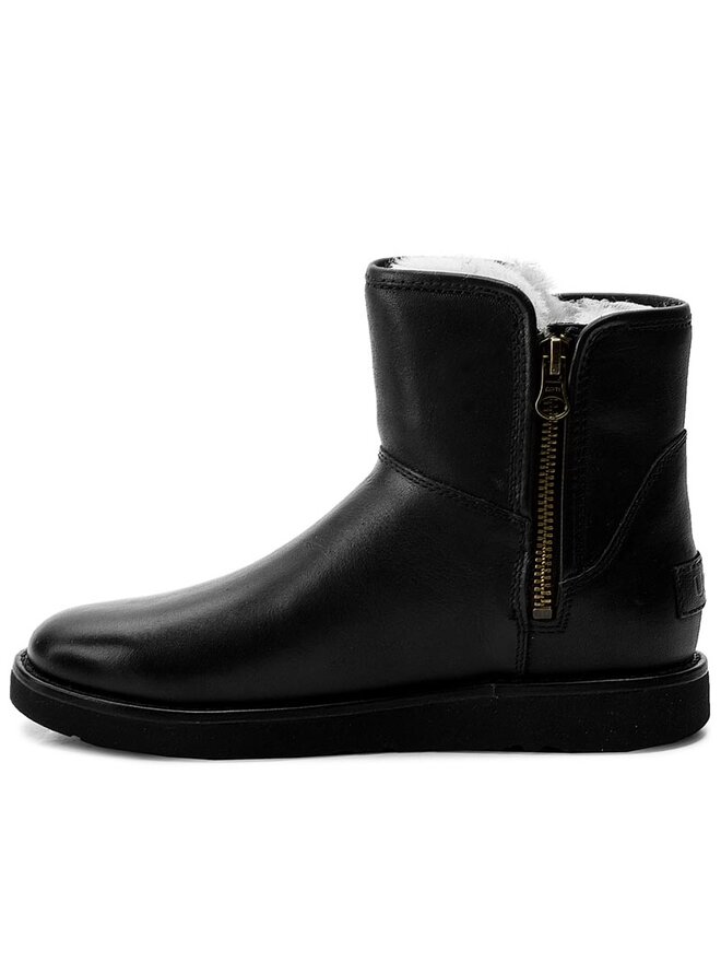 Ugg Schneeschuhe Ugg W Abree Mini Leather 1017851 Schwarz