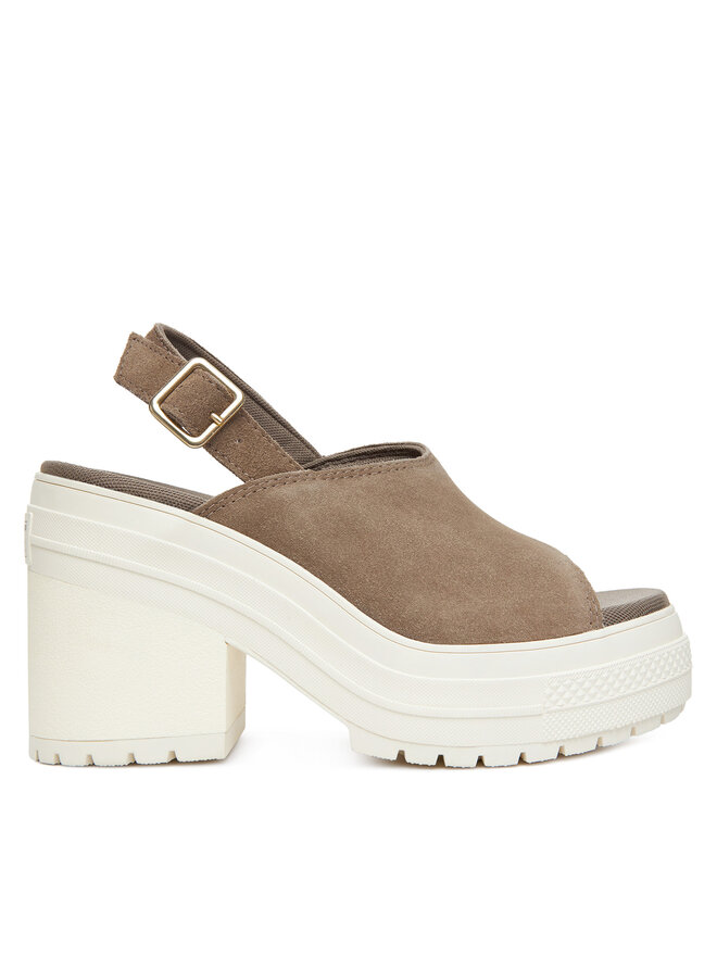 Converse Sandały Converse Chuck 70 De Luxe Heel Mule A15071C Zielony