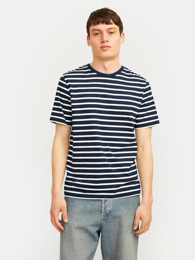Jack&Jones Jack&Jones Póló Organic Basic 12156101 Sötétkék Slim Fit