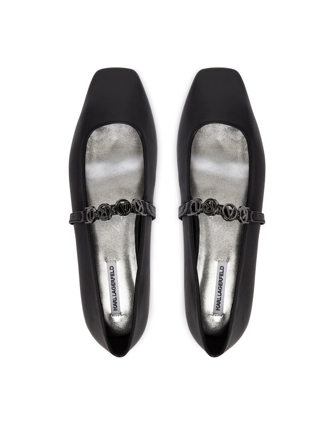 KARL LAGERFELD Ballerinas KARL LAGERFELD Konnie KL40196 Schwarz