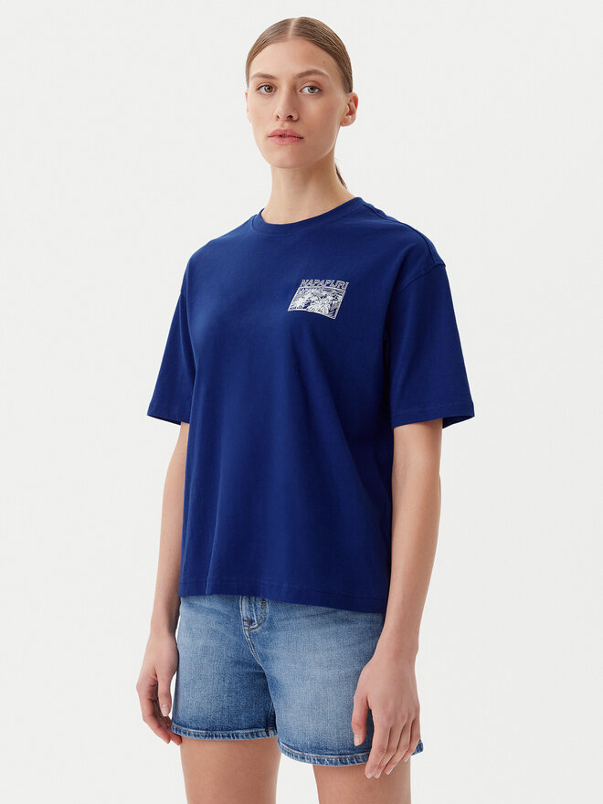 Napapijri Napapijri Majica S-Nice NP0A4IG4 Modra Regular Fit