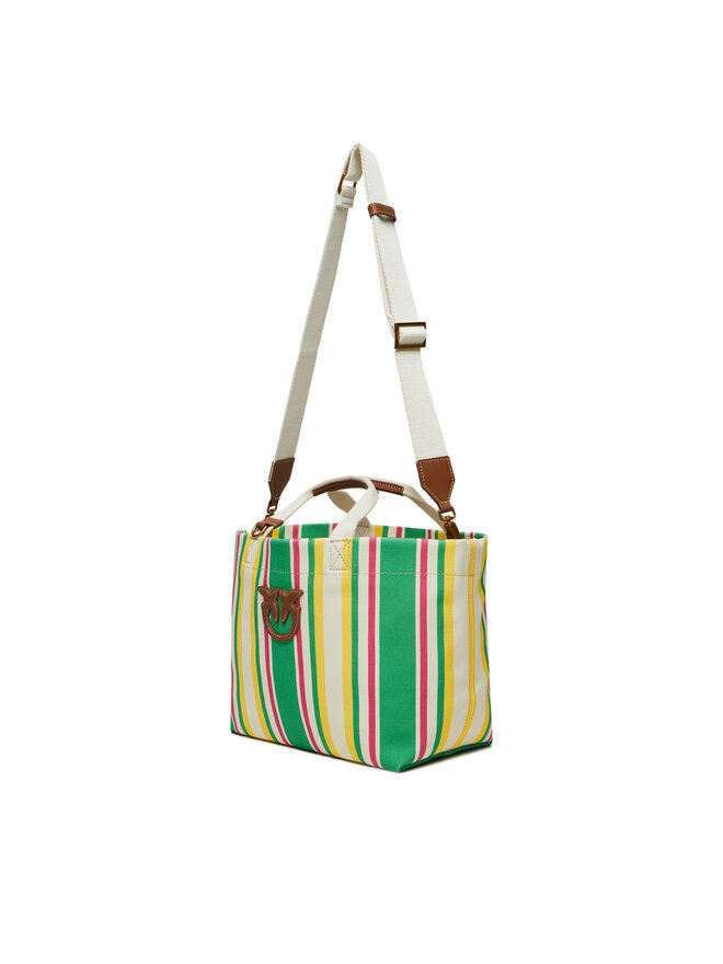 PINKO Τσάντα PINKO Shopping Bag Medium PE 25 PLTT 104753 A2G5 Πράσινο