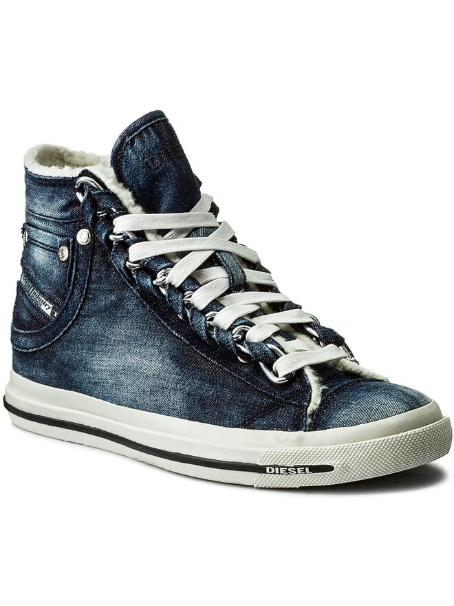 Sneakers Diesel Exposure IV W Y01542 P1447 T6067 Bleu marine chaussures
