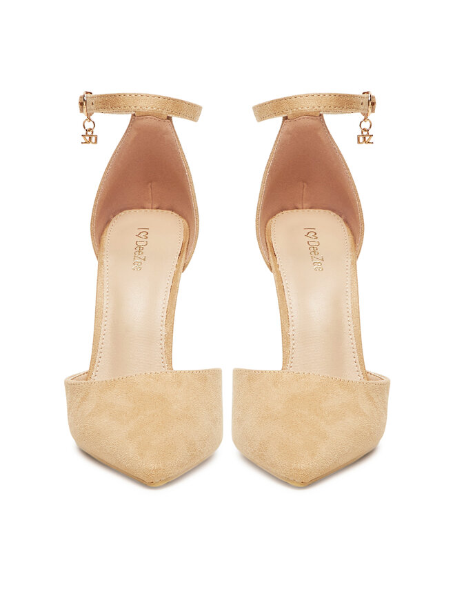 DeeZee High Heels DeeZee AJ-2639 Beige