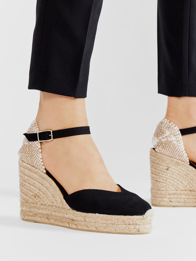 Castañer Espadrilky Castañer Chiarata/8ED/001 020983-100-35 Černá