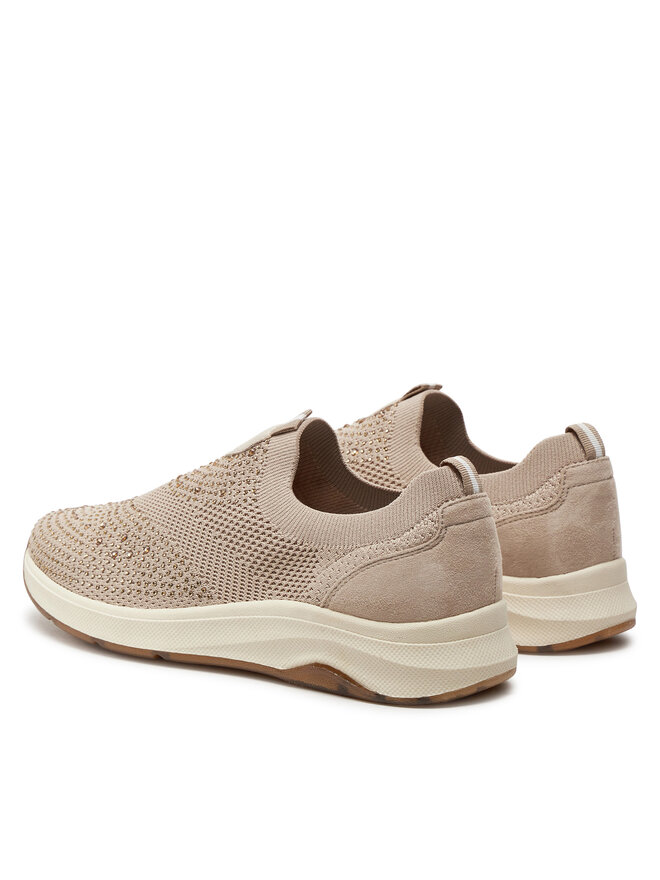 Jana 8-24476-42, Bomba Mujer, Patente Beige, 37 EU Ancho