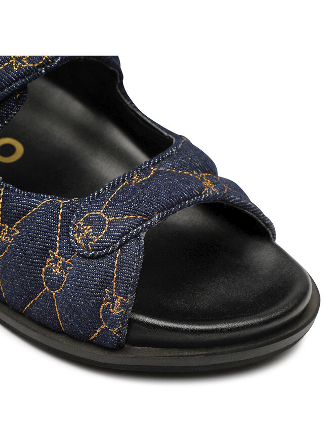 PINKO Sandalen Pinko Olivia Sandalo PE 22 BLKS1 1H2116 Y867 Dunkelblau