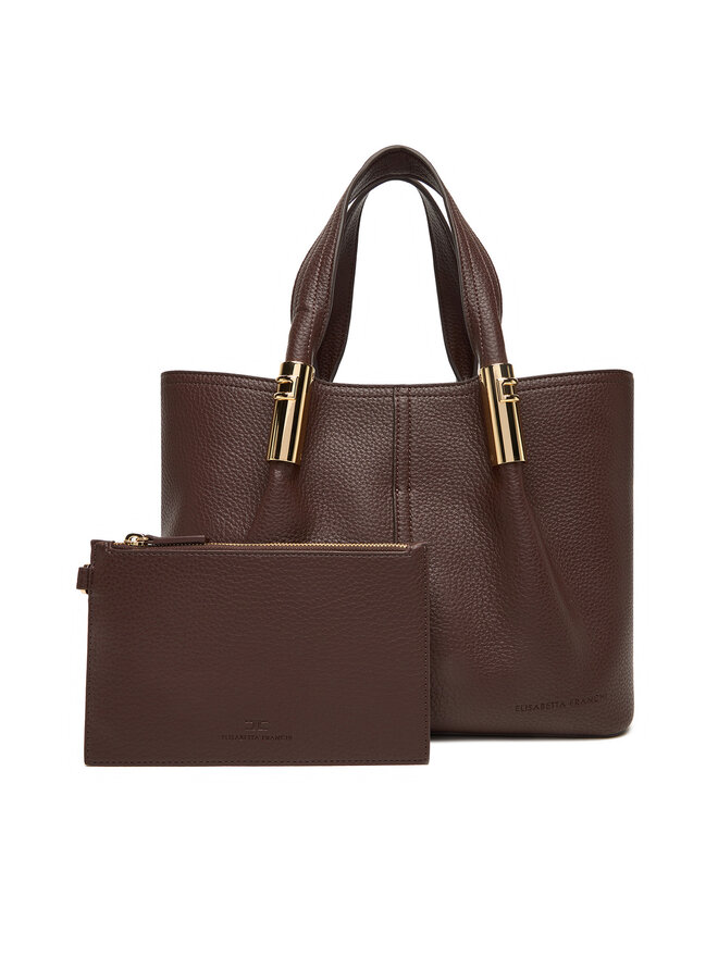 Elisabetta Franchi Ročna torba Elisabetta Franchi BS-42A-56E2-V400 Rjava