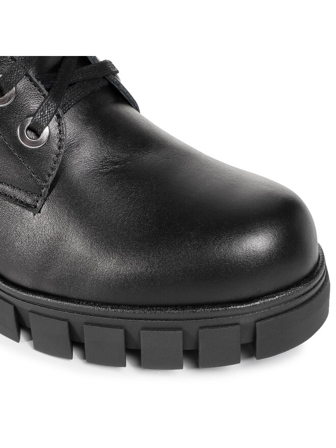R.Polański Schnürschuhe R.Polański 1191 Schwarz