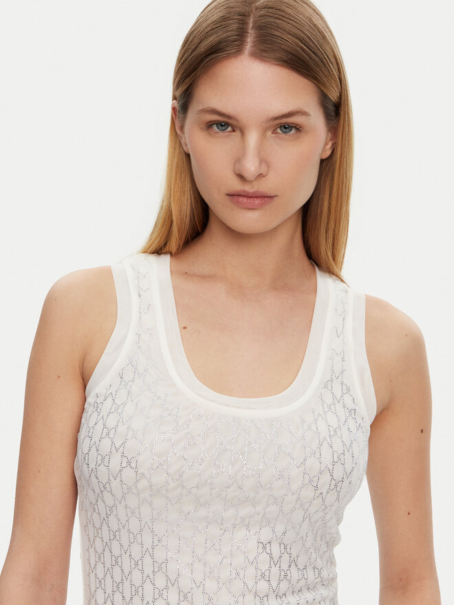 Marciano Guess Marciano Guess Top 5RGP21 6311A Écru Regular Fit