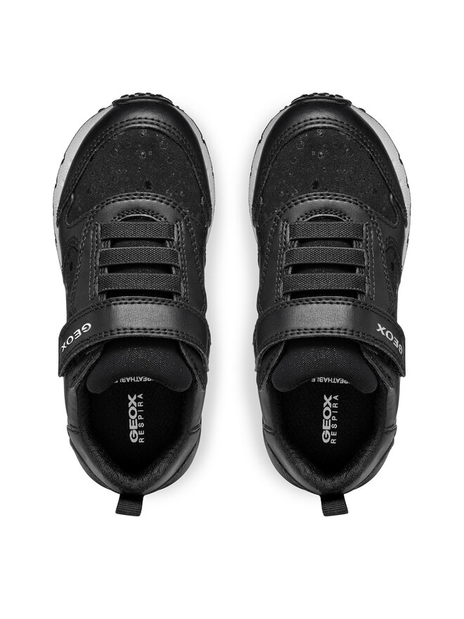 Geox Sneakers Geox J Fastics Girl J46GZB 0BCBL C9999 S Schwarz