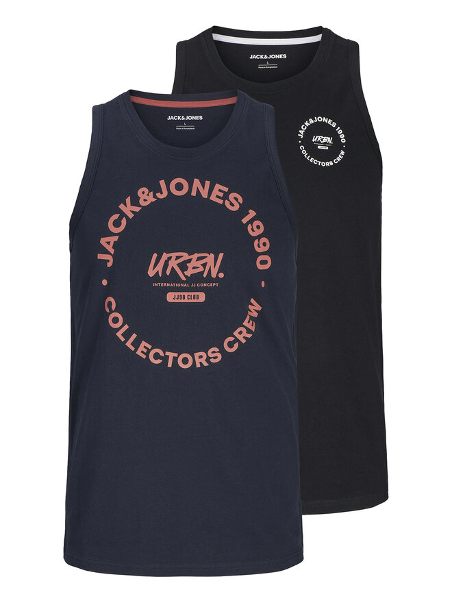 Jack&Jones Jack&Jones 2er-Set Tank-Tops Simon 12276429 Bunt Regular Fit