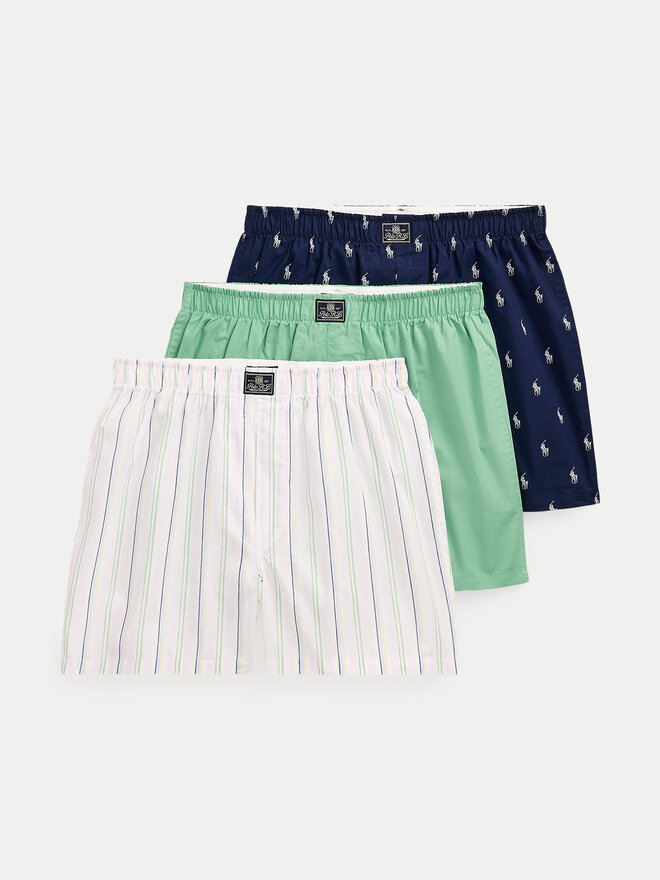 Polo Ralph Lauren Polo Ralph Lauren Набір з 3 пар боксерів 714830273037 Кольоровий