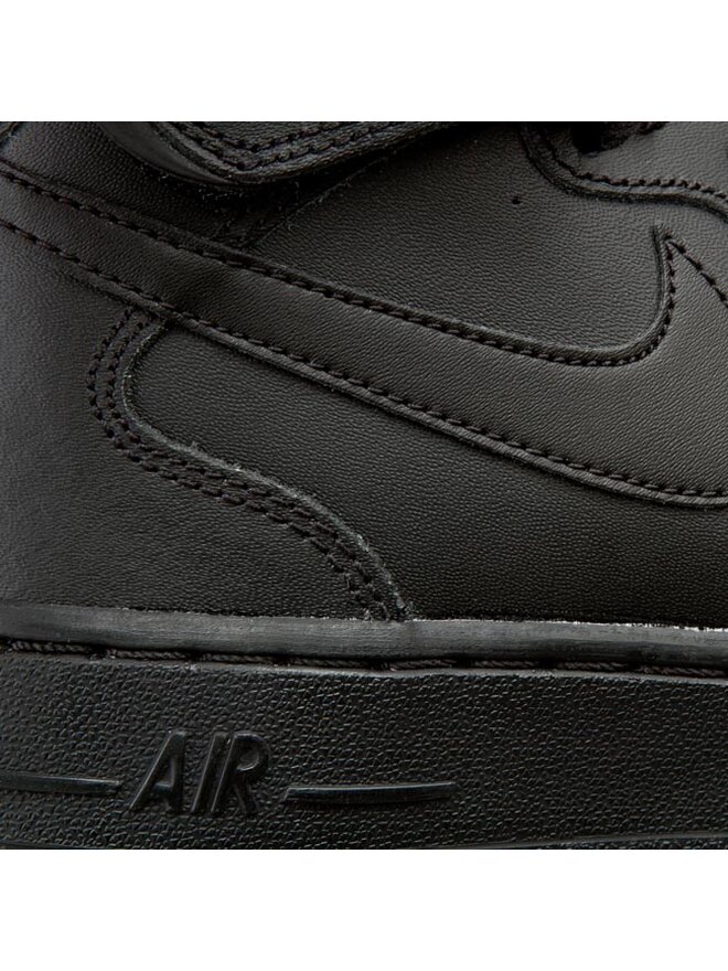 Nike Sneakersy Nike Air Force 1 Mid (GS) 314195 004 Černá