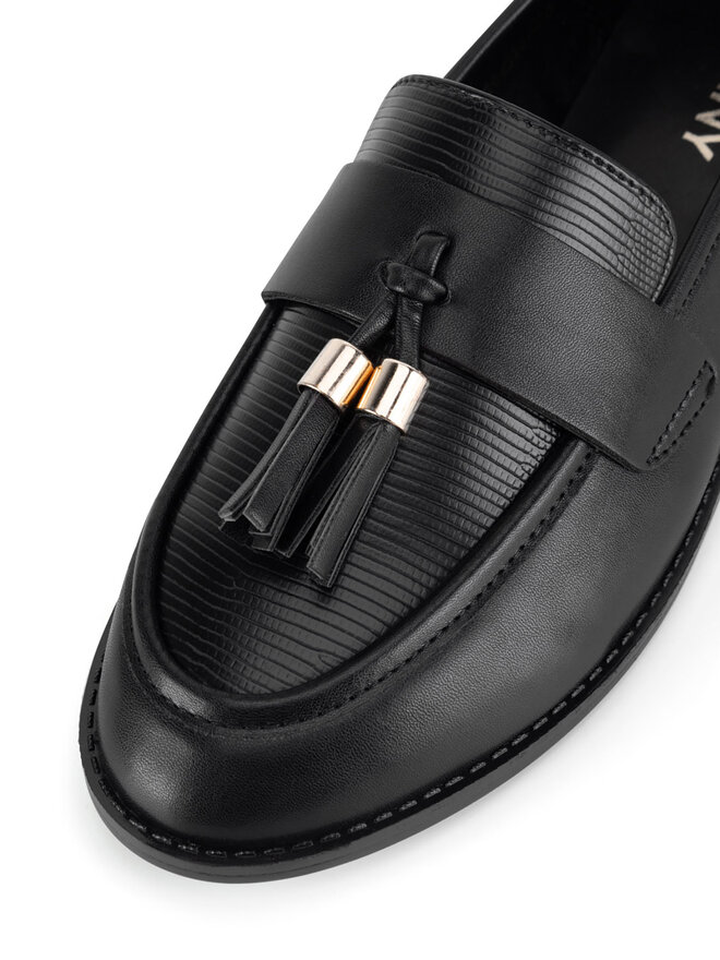 JENNY Mokaszin JENNY CD24019-1 Fekete